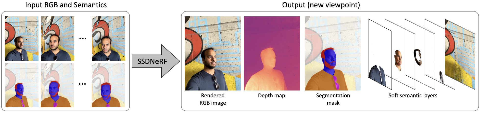 SSDNeRF: Semantic Soft Decomposition of Neural Radiance Fields ...